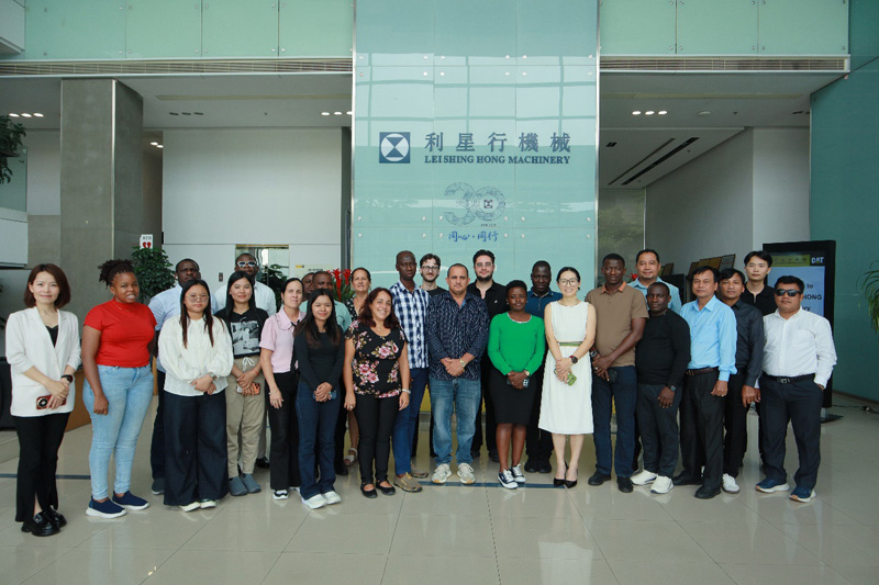 Belt and Road Delegation Visits Lei Shing Hong Machinery