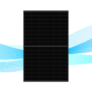 N-Type Half Cell Full Black Bifacial Dual-Glass