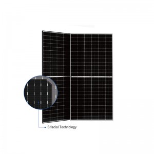 Modul PV bifacial monocristalin de tip P cu putere mare de ieșire și durată lungă de viață